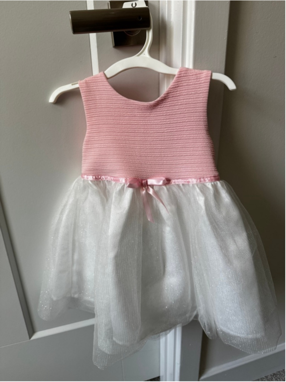 Girls
 Formal Dress with Pink Coat 2T Pink White - Picture 11 of 11